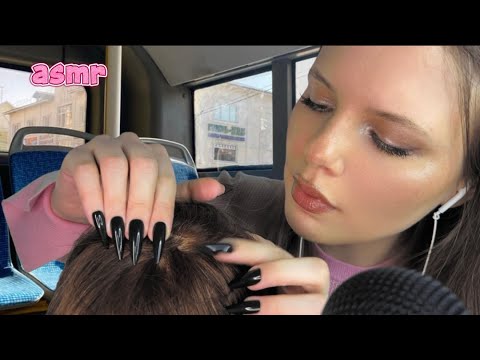 Видео: АСМР королева школы проверит тебя на вши 💅💅💅