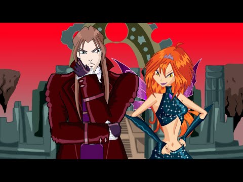 Видео: Plantswar Winx/ Valtor and Dark Bloom romantic #animation #valtor #clubwinx #darkbloom #винкс