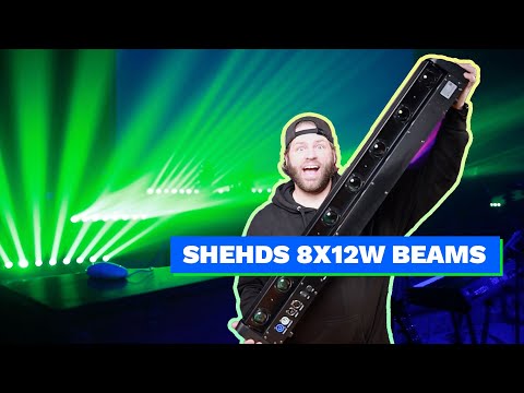 Видео: Этот светодиодный светильник Moving Beam за 148 долларов действительно хорош??? Обзор SHEHDS 8x12...