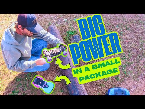 Видео: Mini Mojave, MAX Power! Первый запуск ARRMA GROM 223S