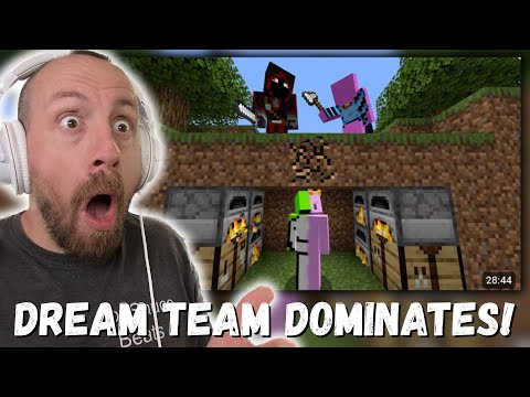 Видео: КОМАНДА МЕЧТЫ ПОБЕДИЛА!!! Dream Minecraft Speedrunner Swap против 2 Охотников (РЕАКЦИЯ!!!)