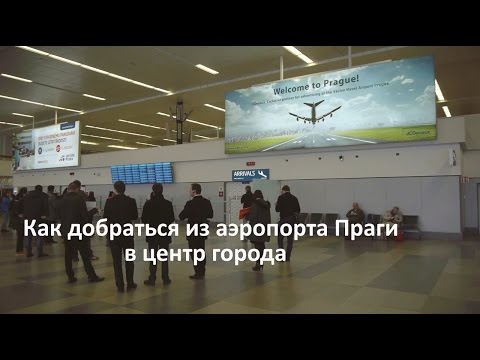 Видео: Как добраться из аэропорта Праги до центра города