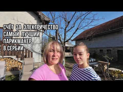 Видео: Культиватор. Счёт за электричество. Новый проект. Парикмахер в Сербии.