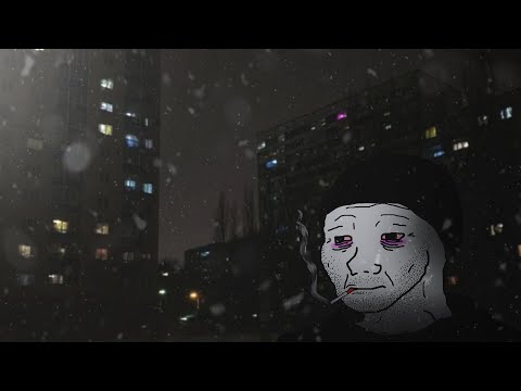 Видео: наверное радость - Среди разрушенных панельных зданий (slowed+reverb+muffled+doomerwave)