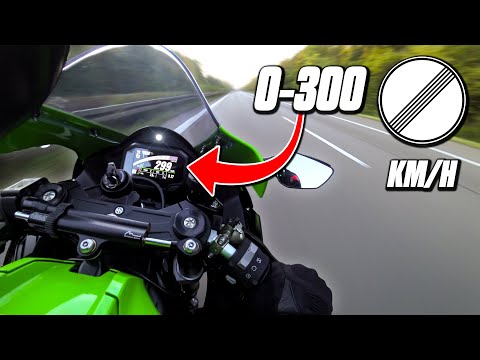 Видео: KAWASAKI ZX-10R | РАЗГОН 🔥 0-300 КМ/Ч - ЧИСТЫЙ ЗВУК