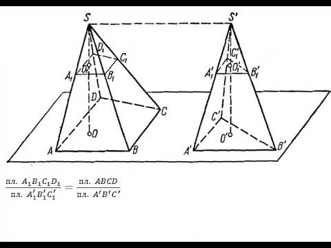 Видео: ПИРАМИДА: Поверхность пирамиды // СТЕРЕОМЕТРИЯ