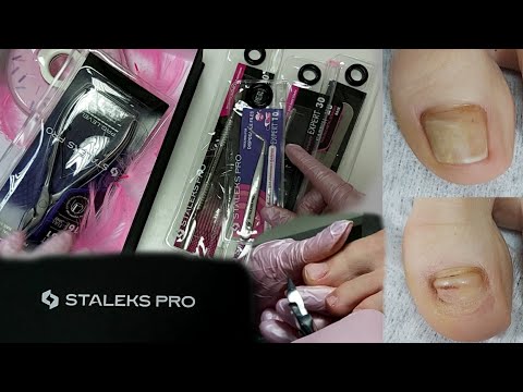 Видео: Инструменты для педикюра в салоне и для домашнего пользования. Staleks