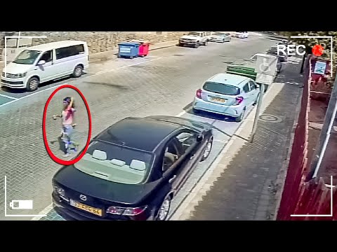 Видео: 45 Невероятных Моментов, Снятых на Камеру Наблюдения