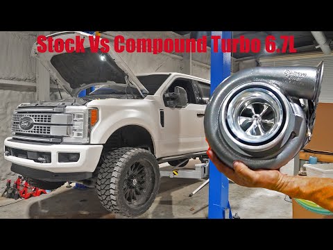 Видео: Стандартный двигатель против турбокомпрессора на 6,7-литровом двигателе Powerstroke