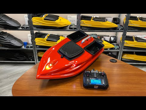 Видео: Карповый кораблик для рыбалки Тигр на 2 бункера ✅ Прдробный обзор на #корабликдлярыбалки #рыбалка