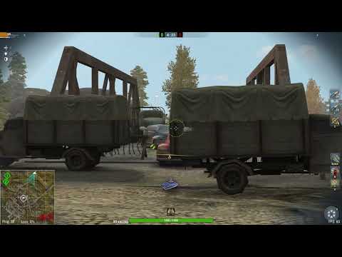Видео: WoT Blitz. Оновлення на мапі "Порт". Підготовка до коллаби