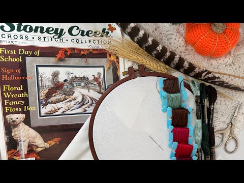 Видео: Три осенних старта и продвижение по сэмлеру Janlynn Autumn Sampler 🍂🍁