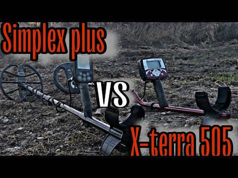 Видео: Сравнительный тест Minelab X-terra 505 VS Nokta makro simplex plus...