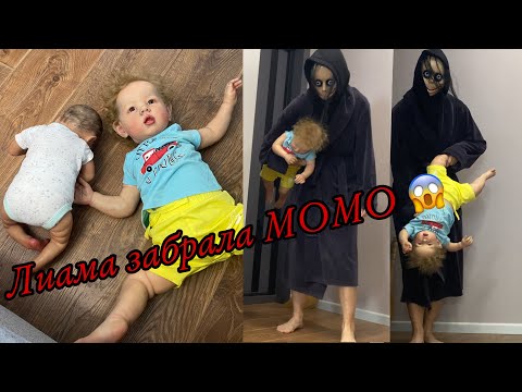 Видео: Реборна Лиама украла Момо Истерика Лиама Скинул с кровати Грейсона Ужасы с реборнами Похищение детей