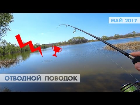 Видео: Отводной поводок в начале весны. Первая рыбалка в мае