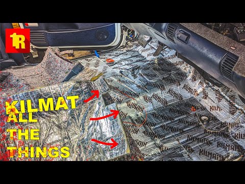 Видео: Установка и оплата звукоизоляции EPIC KILMAT