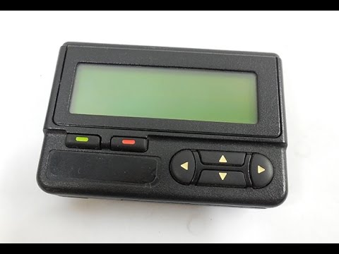 Видео: Пейджер Motorola Advisor