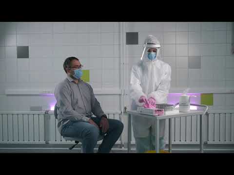 Видео: Взятие ротоглоточных и носоглоточных мазков