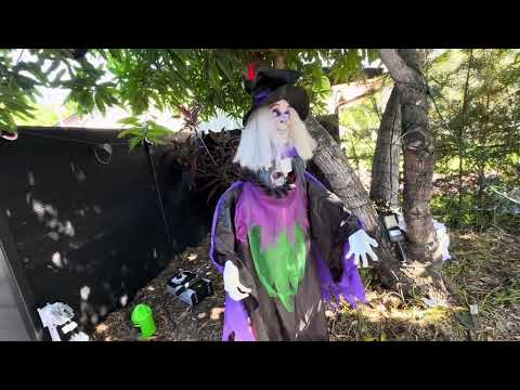 Видео: Маями🌴 🎃 Майами готовится к Хэллоуину! Прогулка по страшным декорациям + магазин в Sunny Isles