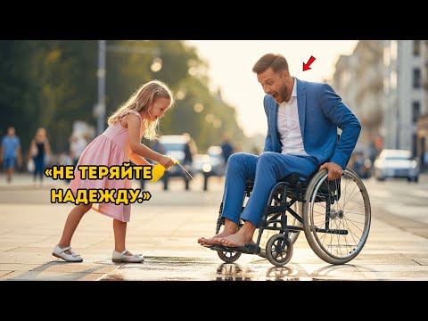 Видео: Миллиардер не мог ходить… пока маленькая девочка не сделала то, во что никто не поверил.