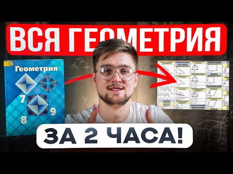 Видео: Эти 5 Теорем Решают ВСЮ ГЕОМЕТРИЮ в ЕГЭ 2026! Все Типы Задания 17 ЕГЭ по математике за 2 часа!