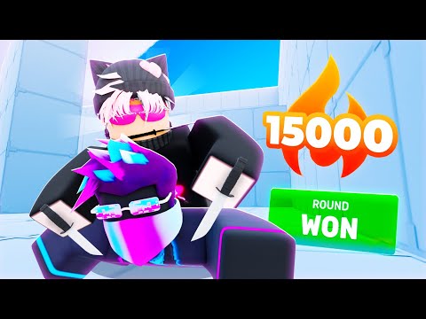 Видео: Я использовал только НОЖ, чтобы достичь 15 000 побед в Roblox RIVALS!