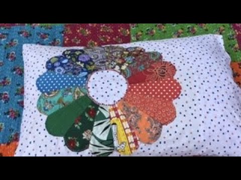 Видео: ДРЕЗДЕНСКАЯ ТАРЕЛКА. Ч.1. С круглыми лепестками вручную и на машинке.