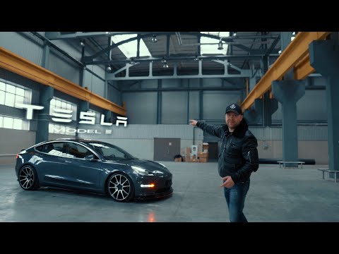 Видео: 4k | Tesla Model 3 Transformation / тюнингуем Теслу 3