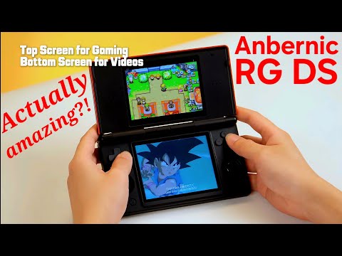 Видео: Anbernic RG DS: На самом деле довольно хорошо (для DS, 2 игры сразу, руководства, аниме, манга, в...