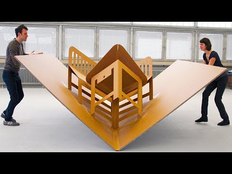 Видео: Удивительная Мебель, В Которую Трудно Поверить