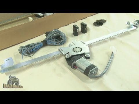 Видео: UAZOBAZA # 172 Байки из сервиса: Установка электростеклоподъемников на УАЗ "Буханку"