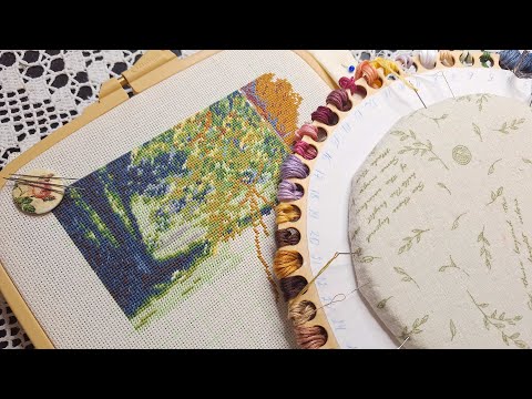 Видео: Навышивала  09.01-16.01.25 // продвижения в трех вышивках
