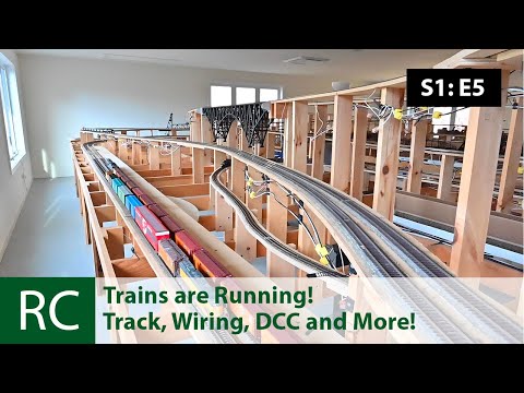 Видео: S1: E5: Укладка путей, электропроводка, DCC и многое другое!