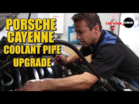 Видео: CAR NINJA! Модернизация патрубка системы охлаждения Porsche Cayenne