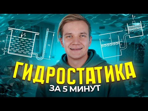 Видео: Гидростатика за 5 минут | ЕГЭ 2025 по физике
