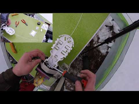 Видео: Монтаж оптической муфты МКО-Ц8 в реальных условиях.