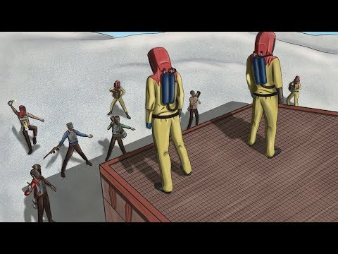 Видео: Нас рейдит весь сервер. Выселение читеров в Раст/Rust
