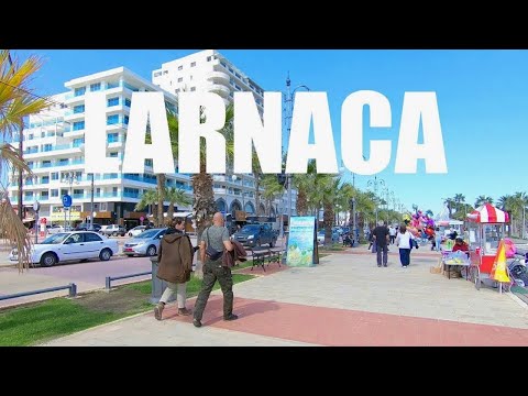 Видео: Cyprus Larnaca/Mackenzie Beach / Finikoudes promenade/Sea N Lake View/Ларнака/Маккензи/Финикудес