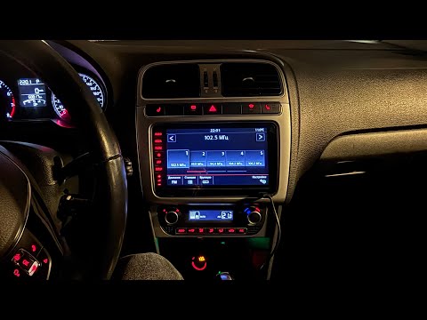 Видео: Установка магнитолы RCD880PRO в VW Polo Sedan с подключение к Can шине климата и эксперименты с Can