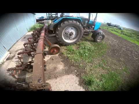 Видео: Настройка культиватора междурядной обработки КРН 5.6 8.6