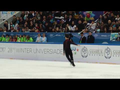 Видео: Полное выступление Дениса Тена на Универсиаде-2017