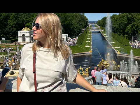 Видео: Петергоф ✨ красота и ответ Версалю ⛲️ Белые ночи в Питере 🏙️ Супер hotel 🏩