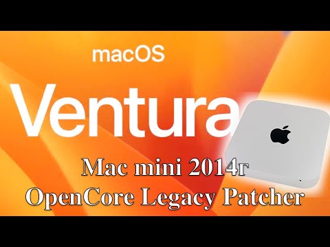 Видео: macOS Ventura и Mac mini 2014г - OpenCore Legacy Patcher