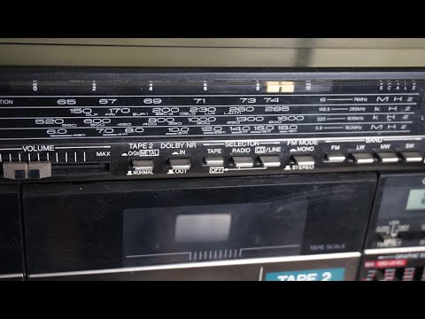 Видео: Тех. уголок Винтика и Шпунтика. Перестройка FM диапазона Panasonic RX-CW55L для чайников