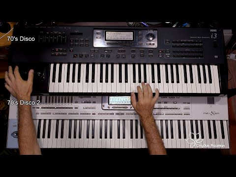 Видео: Korg i3 vs Korg Pa2X. Сравнение стилей