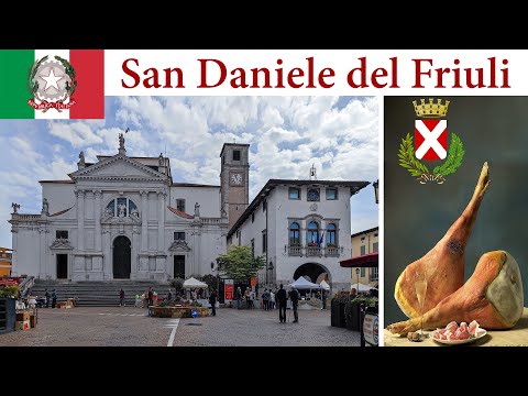 Видео: Сан-Даниэле-дель-Фриули - один из малых городов Италии  |  San Daniele del Friuli, Italia