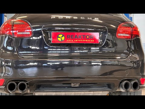 Видео: Porsche Cayenne S V8, 400 л.с. вибрация на холостых