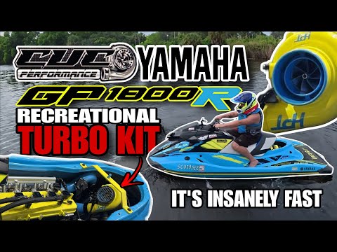 Видео: Гидроцикл для отдыха на воде Turbo Yamaha GP1800R WaveRunner, построенный Cuco Performance. ЧАСТЬ 2