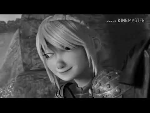 Видео: Астрид и Иккинг - история о больной девушке