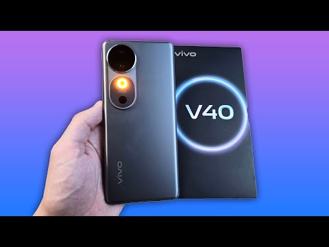 Видео: VIVO V40 - ТОНКИЙ, СТИЛЬНЫЙ ТЕЛЕФОН С ПОДСВЕТКОЙ AURA!